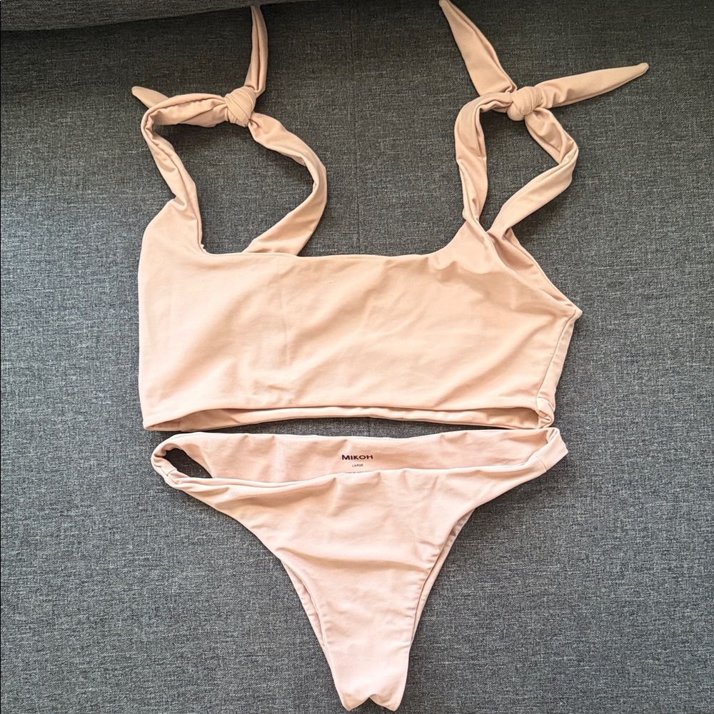 Mikoh Blush Bikini Set
